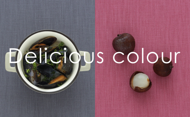 テーブルレシピの定番テーブルクロス『デリシャスカラー』新色が登場しました！ | ブルーミング中西株式会社