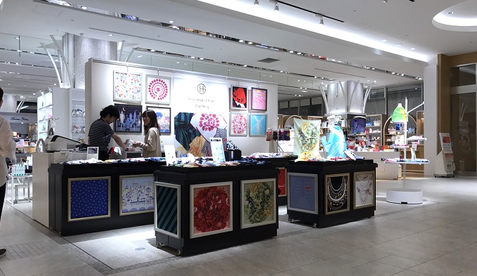 名古屋 Jrﾀｶｼﾏﾔ ｹﾞｰﾄﾀﾜｰﾓｰﾙ にてﾊﾝｶﾁｰﾌｷﾞｬﾗﾘｰ期間限定店shopを開催中です ブルーミング中西株式会社