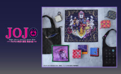 アニメ『ジョジョの奇妙な冒険 黄金の風』 キャラクターの世界観をまとった雑貨アイテムが登場！