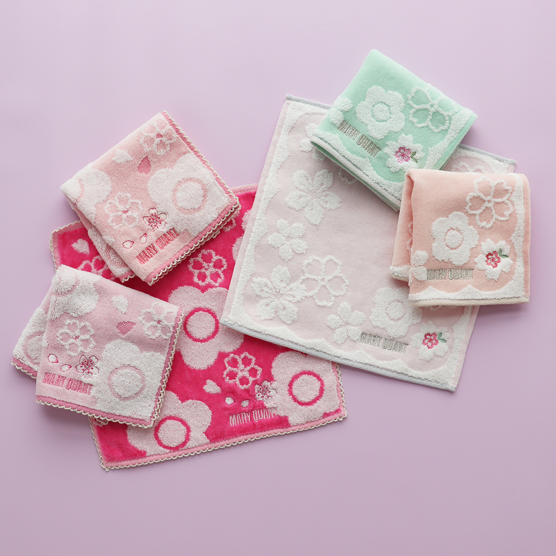 本物保証!  MARY QUANT』から桜をモチーフにした新柄コレクションを発売 シーツ・カバー